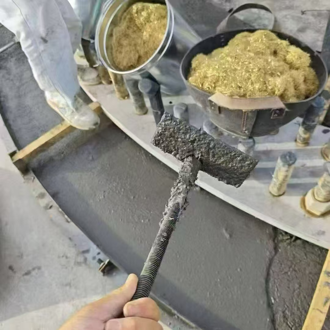 南岗C120钢纤维高强无收灌浆料 轧机压缩机汽轮机发电机锻压设备底座灌浆材料